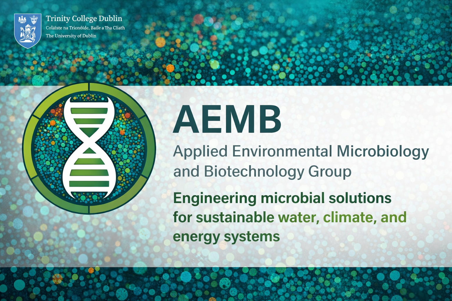 AEMB header banner showing lab and research context